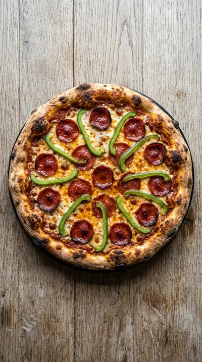 Best Cast Iron Sourdough Pizza - cooking process