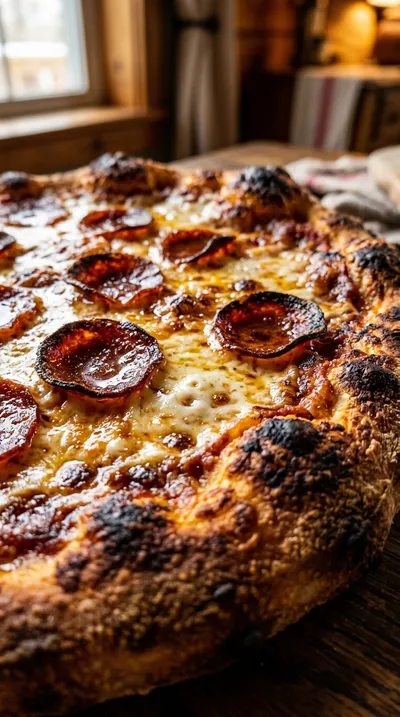 No-Knead Sourdough Skillet Pizza - ingredients preparation