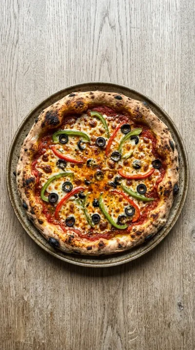 Sourdough Pizza Dough: Easy Rustic Recipe - cooking process