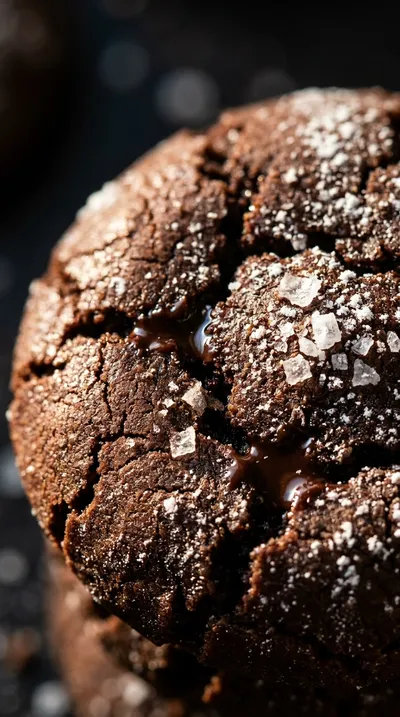 Salted Brownie Crinkle Cookies – Healthy Recipe - ingredients preparation