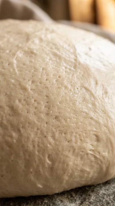 Sourdough Pizza Dough Recipe – Easy Grilled Crust - ingredients preparation