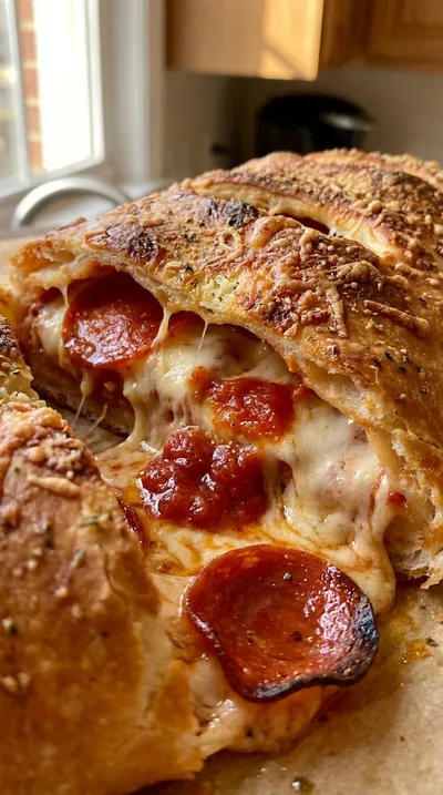 How to Make Stromboli – Easy Cheesy Roll - ingredients preparation