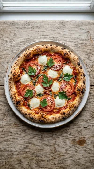 Sourdough Pizza Crust Recipe - cooking process