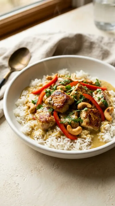 Coconut Chicken Curry (30 Minutes)
