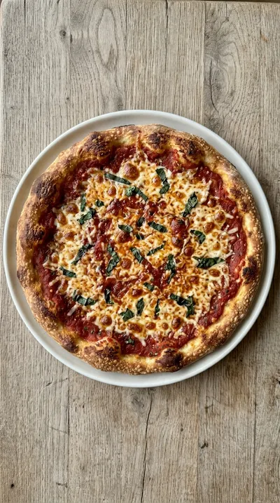Gluten-Free Sourdough Pizza Dough - cooking process