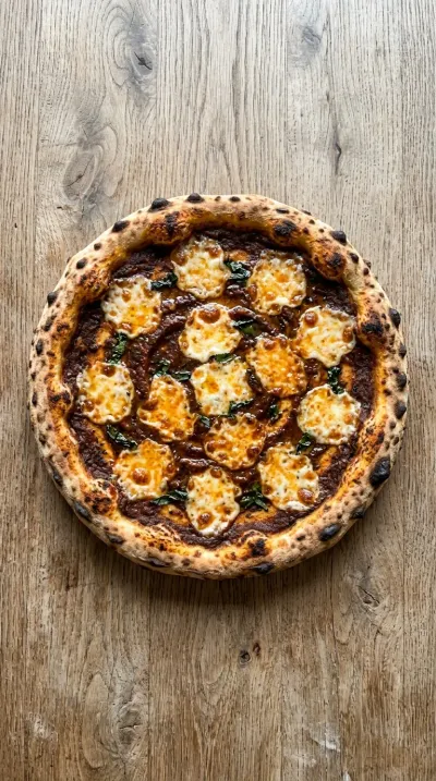 Freezer‑Friendly Sourdough Pizza Dough - cooking process