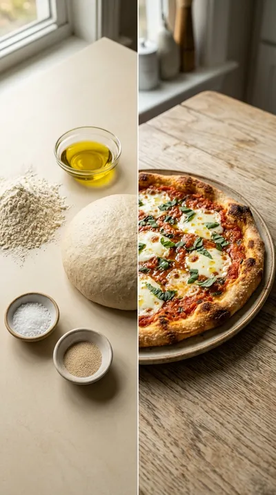 Thin Crispy Sourdough Pizza Crust – Easy Recipe - ready to serve