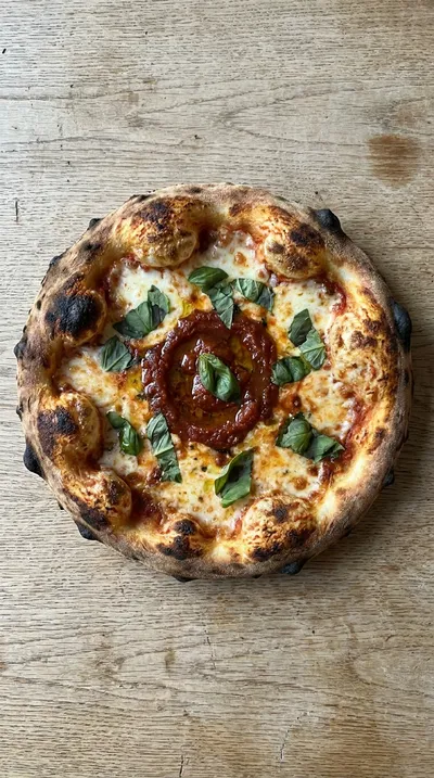 Best Sourdough Pizza Crust Recipe - cooking process