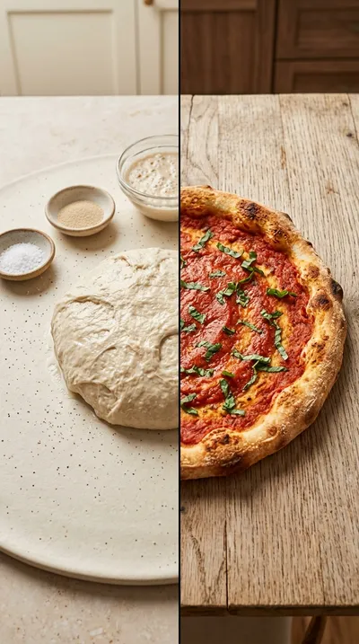 Gluten-Free Sourdough Pizza Crust – Crispy and Easy - ready to serve