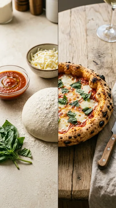 Same Day Sourdough Pizza Dough - ready to serve
