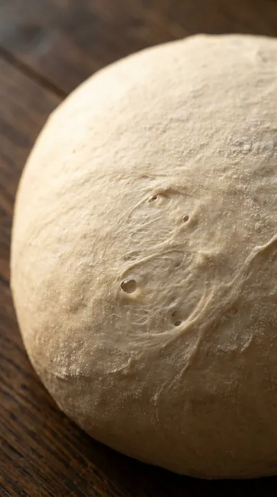 Homemade Italian Pizza Dough Recipe - ingredients preparation