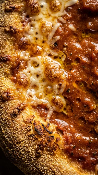 Cornmeal Skillet Sourdough Pizza - ingredients preparation