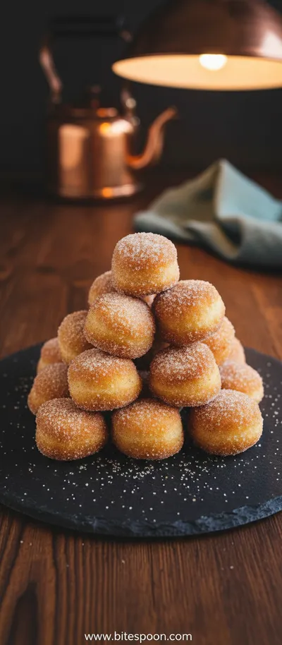 Fluffy Air Fryer Churro Bites