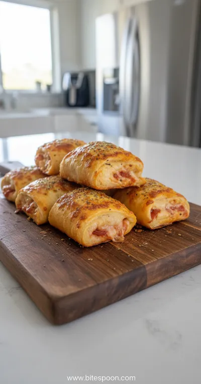 Crispy Air Fryer Pizza Rolls