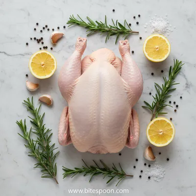 Air Fryer Rotisserie Chicken Recipe - cooking process