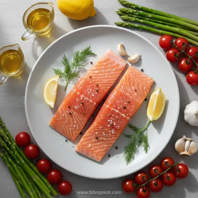 Air Fryer Salmon – Quick & Easy Recipe - cooking process