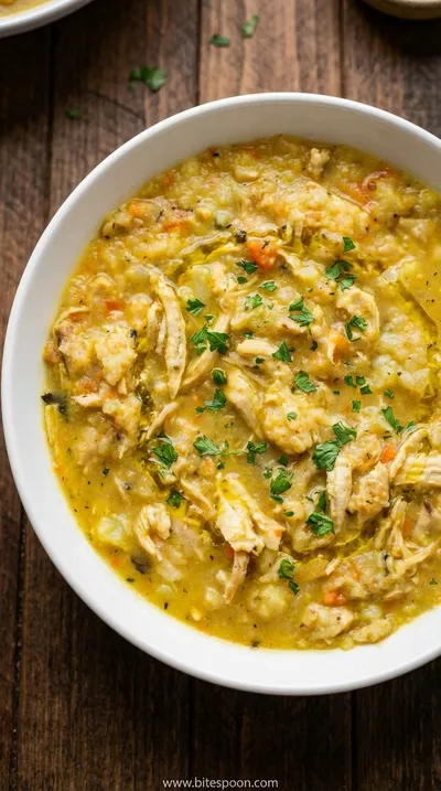 Anti-Inflammatory Cauliflower Chicken Soup Recipe - 30 Min - ready to serve