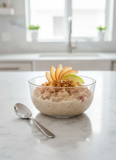Apple Cinnamon Overnight Oats
