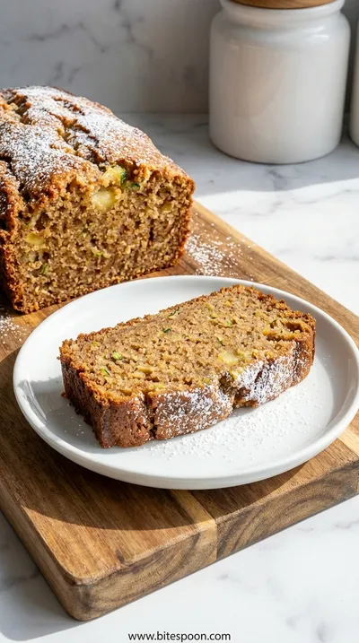 World's Best Apple Cinnamon Zucchini Bread Recipe - ready to serve