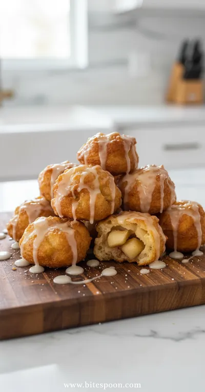 Apple Fritter Bites Recipe