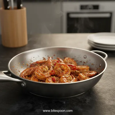 Asian Chilli Garlic Prawns