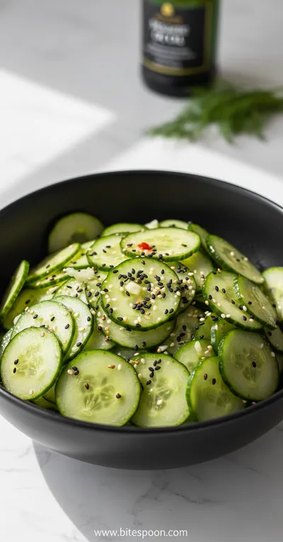 Asian Cucumber Salad – 5‑Ingredient Simple Recipe