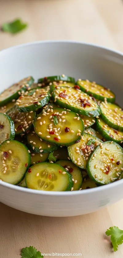Asian Cucumber Salad – Easy Quick Recipe