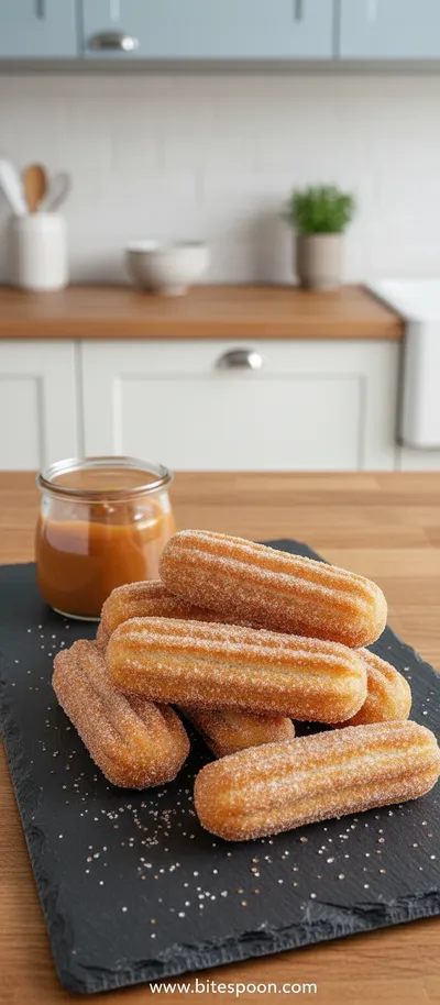Easy Baked Churro Bites