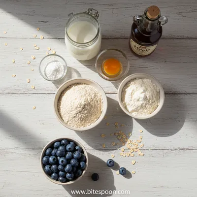 Baked Protein Pancake Bowls Recipe - cooking process