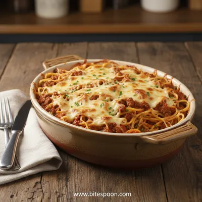 Baked Spaghetti Casserole Recipe