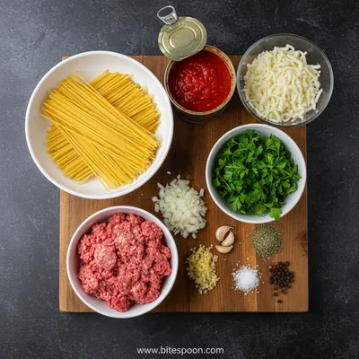 Baked Spaghetti Recipe - cooking process