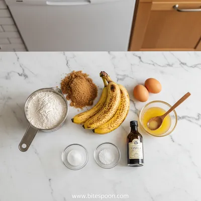 Easy Banana Bread Recipe - cooking process