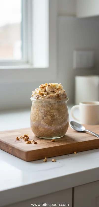 Banana Bread Overnight Oats