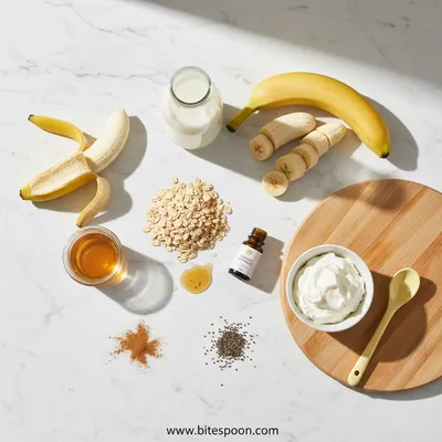 Start Your Day With Banana Cream Pie Overnight Oats - cooking process