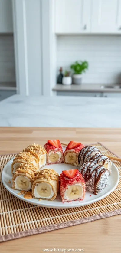 Banana Sushi: Quick Healthy Snack