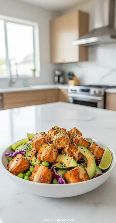 Bang Bang Salmon Bites Bowls