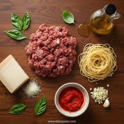 Bear Spaghetti Recipe - cooking process
