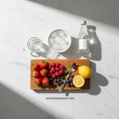 Berry Blast Lemonade - cooking process