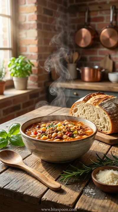 Cozy Lentil and Vegetable Soup