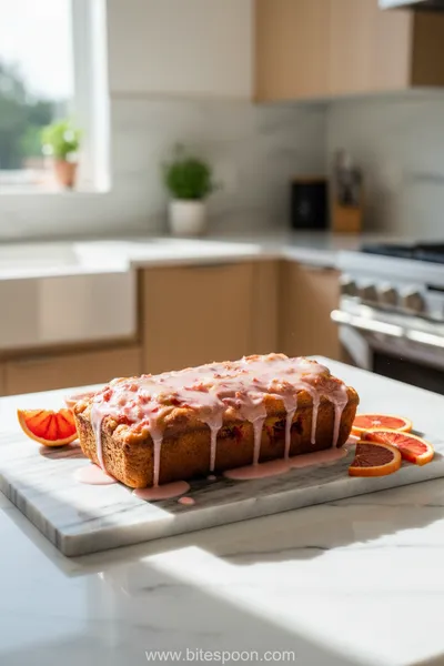 Blood Orange Loaf Cake