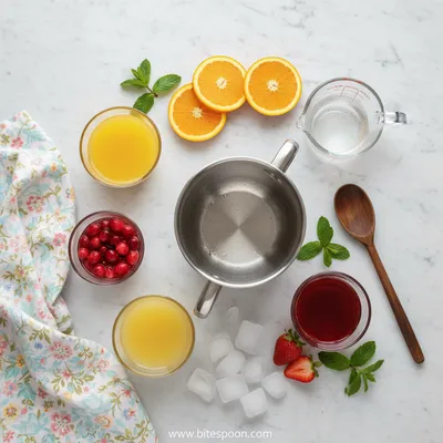 Delicious Breakfast Punch - cooking process