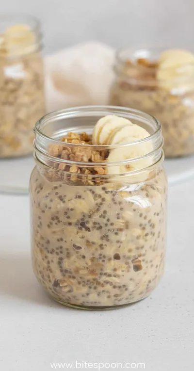 Brown Sugar Overnight Oats Recipe - ready to serve
