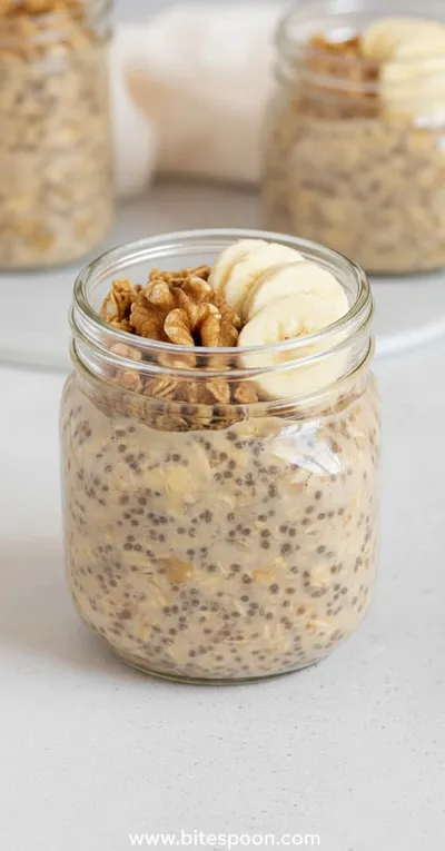 Brown Sugar Overnight Oats Recipe - ingredients preparation