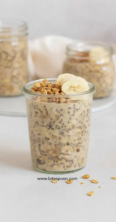 Brown Sugar Overnight Oats Recipe - cooking process