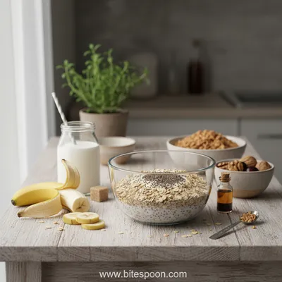 Brown Sugar Overnight Oats – Easy Morning Treat - cooking process