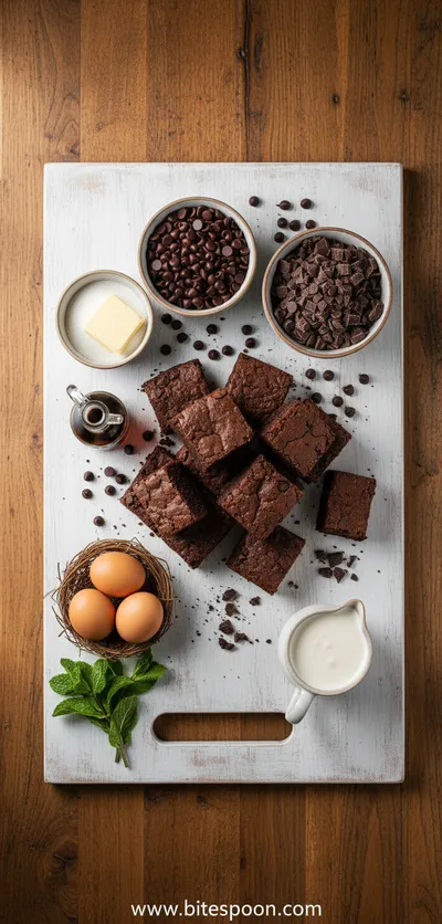 Brownie Ice Cream Cake - cooking process