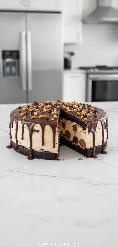 Brownie Ice Cream Cake