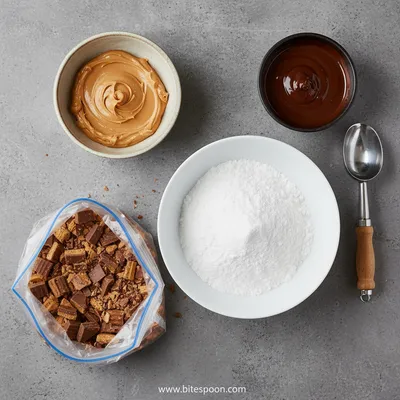 Easy Butterfinger Balls Recipe - cooking process
