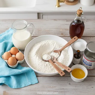 Buttermilk Pancakes – Fluffy Quick Breakfast - cooking process