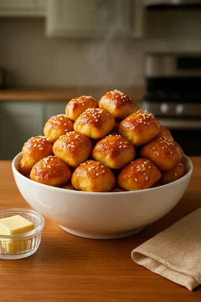 Buttery Soft Pretzel Bites Recipe